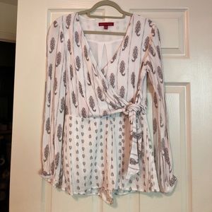 Saks Fifth Avenue patterned romper!